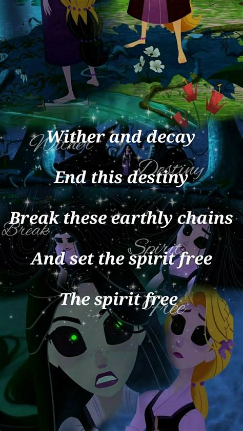 Unjuk kekuatan. . Rapunzel moon incantation lyrics